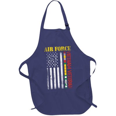 Proud Air Force Vietnam Veteran American Flag Gift Apron