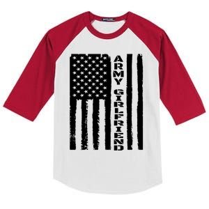 Proud Army Friend Gift Military Friend Veteran's Day Gift Kids Colorblock Raglan Jersey