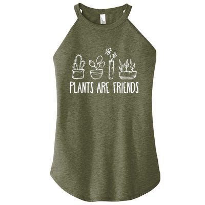 Plants Are Friends Women's Perfect Tri Rocker Tank