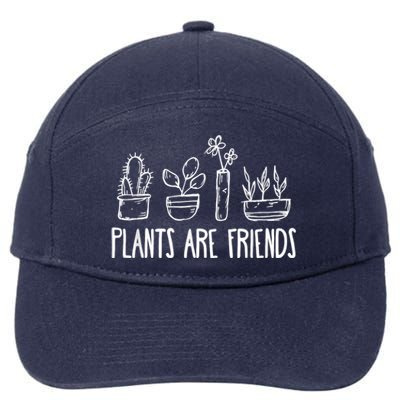 Plants Are Friends 7-Panel Snapback Hat