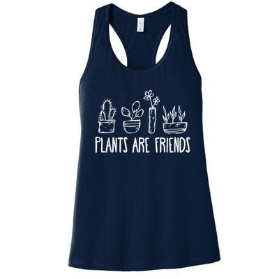 Plants Are Friends Women's Racerback Tank