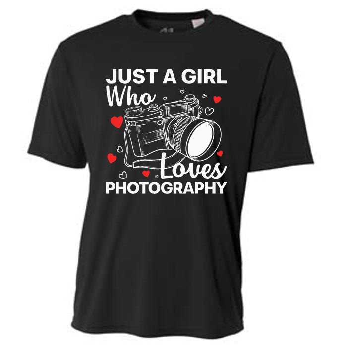 Photography Art For Women Photographer Camera Lovers Cooling Performance Crew T-Shirt