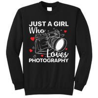 Photography Art For Women Photographer Camera Lovers Sweatshirt