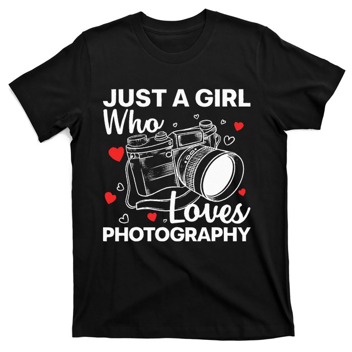 Photography Art For Women Photographer Camera Lovers T-Shirt