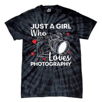 Photography Art For Women Photographer Camera Lovers Tie-Dye T-Shirt