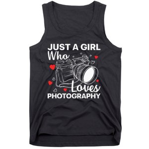 Photography Art For Women Photographer Camera Lovers Tank Top