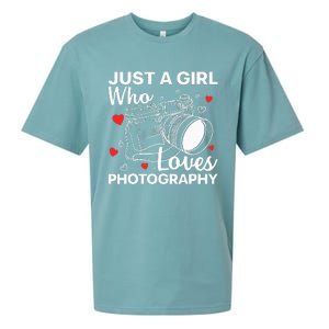 Photography Art For Women Photographer Camera Lovers Sueded Cloud Jersey T-Shirt