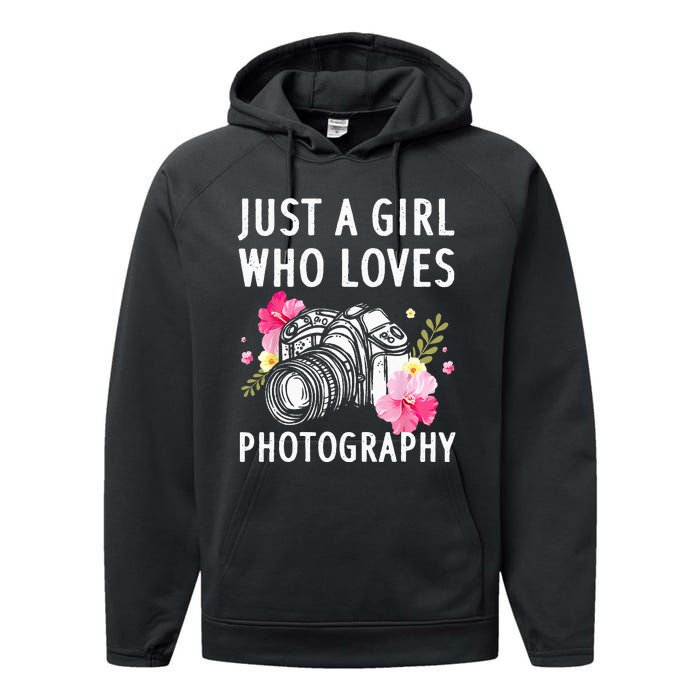 Photography Art For Women Photographer Camera Lovers Performance Fleece Hoodie