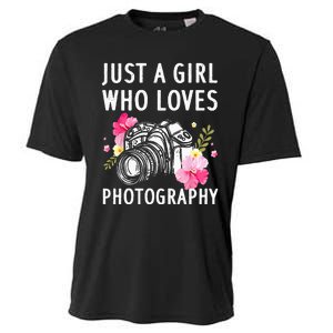 Photography Art For Women Photographer Camera Lovers Cooling Performance Crew T-Shirt