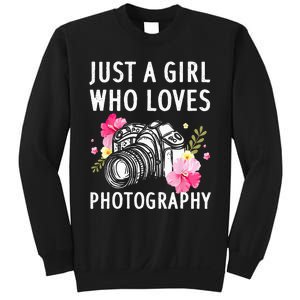 Photography Art For Women Photographer Camera Lovers Sweatshirt