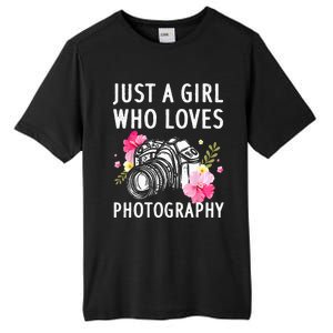 Photography Art For Women Photographer Camera Lovers Tall Fusion ChromaSoft Performance T-Shirt