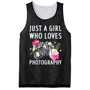 Photography Art For Women Photographer Camera Lovers Mesh Reversible Basketball Jersey Tank