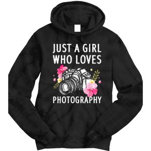 Photography Art For Women Photographer Camera Lovers Tie Dye Hoodie