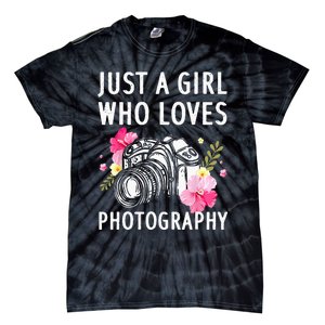 Photography Art For Women Photographer Camera Lovers Tie-Dye T-Shirt