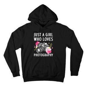 Photography Art For Women Photographer Camera Lovers Tall Hoodie