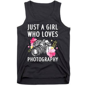 Photography Art For Women Photographer Camera Lovers Tank Top