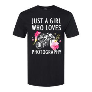 Photography Art For Women Photographer Camera Lovers Softstyle CVC T-Shirt