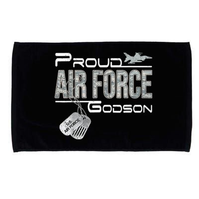 Proud Air Force Godson US Air Force Graduation Godson Microfiber Hand Towel