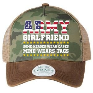 Proud Army Friend Funny Gift Military Friend Hoody Hero Legacy Tie Dye Trucker Hat