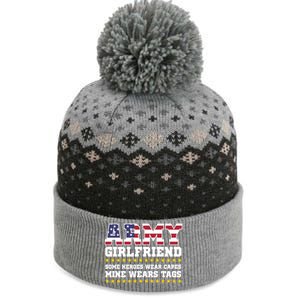 Proud Army Friend Funny Gift Military Friend Hoody Hero The Baniff Cuffed Pom Beanie