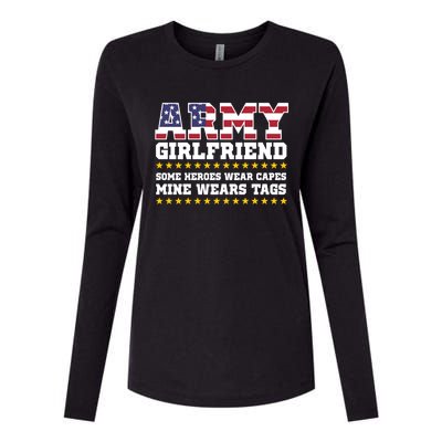 Proud Army Friend Funny Gift Military Friend Hoody Hero Womens Cotton Relaxed Long Sleeve T-Shirt