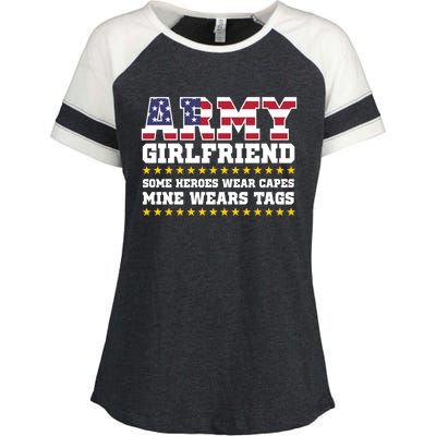 Proud Army Friend Funny Gift Military Friend Hoody Hero Enza Ladies Jersey Colorblock Tee