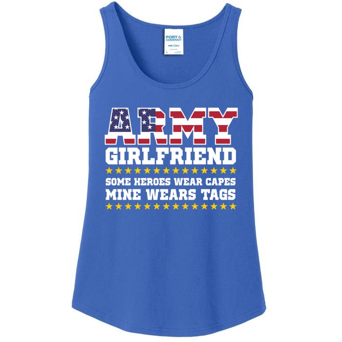 Proud Army Friend Funny Gift Military Friend Hoody Hero Ladies Essential Tank