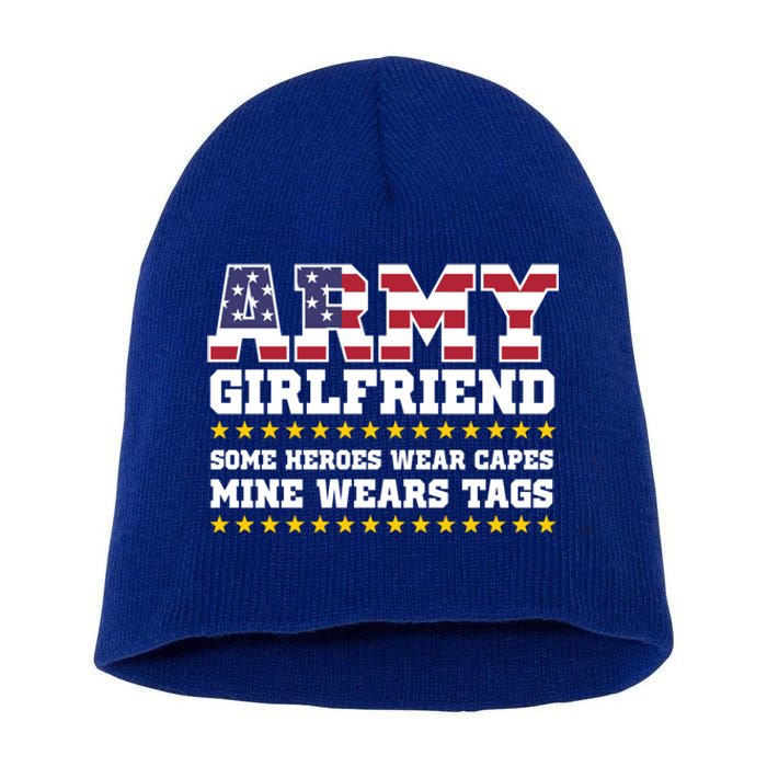 Proud Army Friend Funny Gift Military Friend Hoody Hero Short Acrylic Beanie