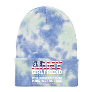 Proud Army Friend Funny Gift Military Friend Hoody Hero Tie Dye 12in Knit Beanie