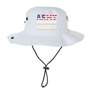 Proud Army Friend Funny Gift Military Friend Hoody Hero Legacy Cool Fit Booney Bucket Hat