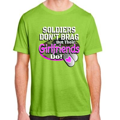 Proud Army Friend Gift Soldiers Don't Brag Military Adult ChromaSoft Performance T-Shirt