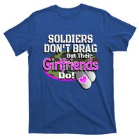 Proud Army Friend Gift Soldiers Don't Brag Military T-Shirt