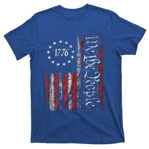 Print American Flag Patriotic 1776 We The People Usa Gift T-Shirt