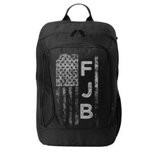 Pro America Flag Fuck Biden FJB City Backpack