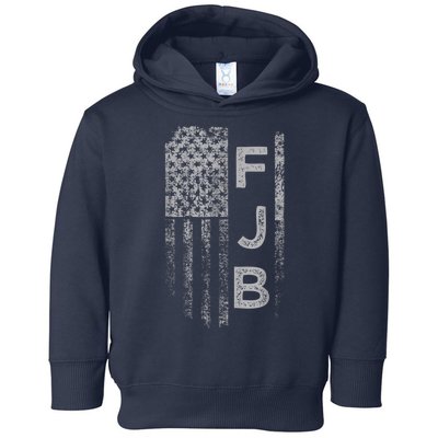 Pro America Flag Fuck Biden FJB Toddler Hoodie