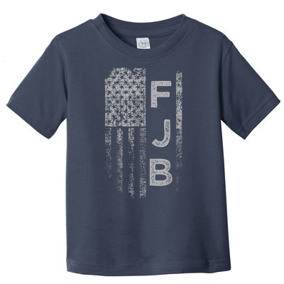 Pro America Flag Fuck Biden FJB Toddler T-Shirt