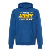 Proud Army Friend Gift Us Military Friend Family Premium Hoodie