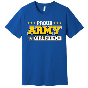 Proud Army Friend Gift Us Military Friend Family Premium T-Shirt