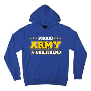 Proud Army Friend Gift Us Military Friend Family Tall Hoodie