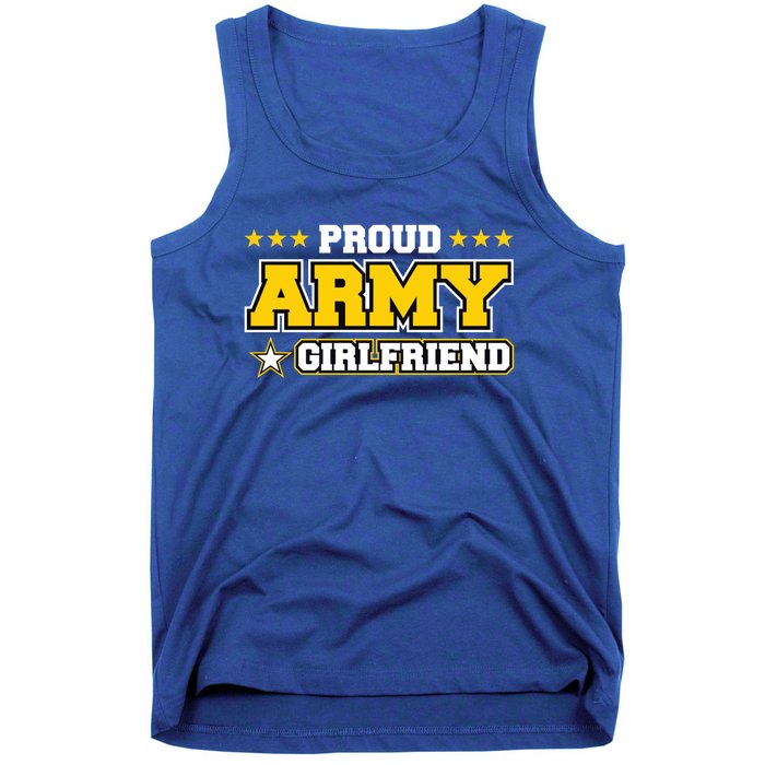 Proud Army Friend Gift Us Military Friend Family Tank Top