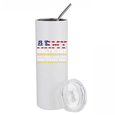 Proud Army Friend Cute Gift Military Friend Hoody Hero Stainless Steel Tumbler