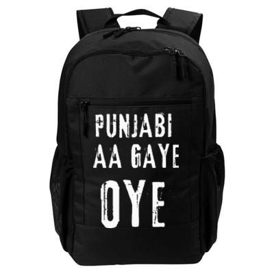 Punjabi Aa Gaye Oye Tonight Diljit Dosanjh Daily Commute Backpack