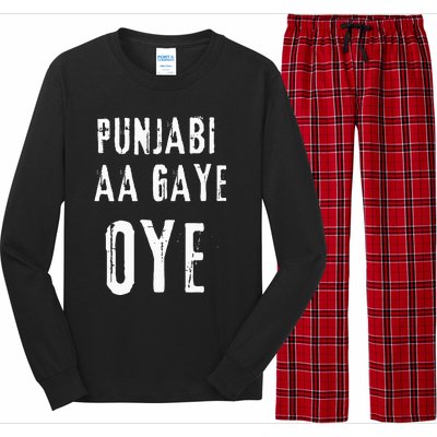 Punjabi Aa Gaye Oye Tonight Diljit Dosanjh Long Sleeve Pajama Set