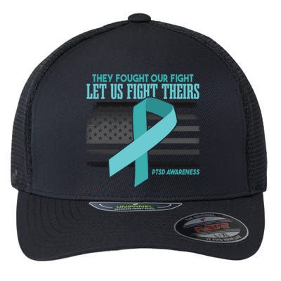 Ptsd Awareness Gift Flexfit Unipanel Trucker Cap