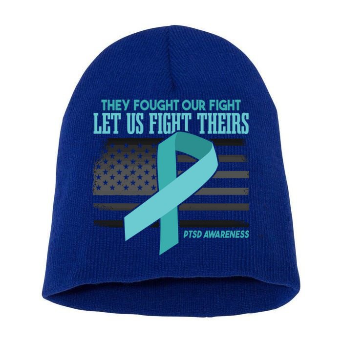 Ptsd Awareness Gift Short Acrylic Beanie