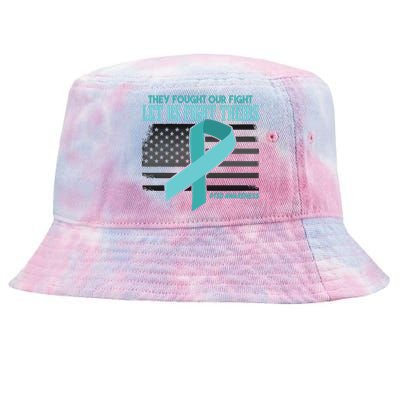 Ptsd Awareness Gift Tie-Dyed Bucket Hat