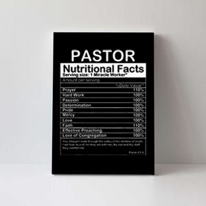 Pastor Appreciation Gift Cool Preacher Canvas