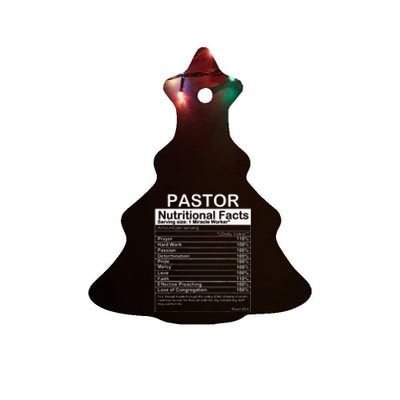 Pastor Appreciation Gift Cool Preacher Ceramic Tree Ornament