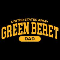 Proud Army Green Beret Dad Meaningful Gift Cooling Performance Crew T-Shirt