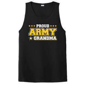 Proud Army Grandma Gift Us Military Grandma Family PosiCharge Competitor Tank